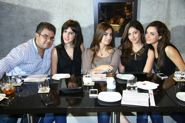 Media gathering at Maki